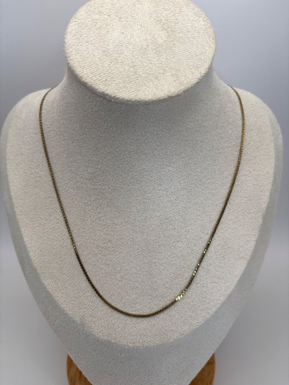 Napier Vintage Gold Tone 16" Chain Necklace